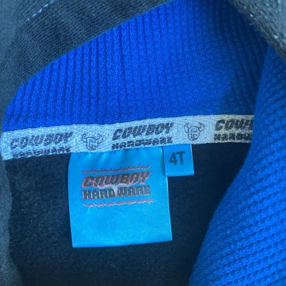 Toddler cowboy/western hoodie 4T - Picture 2 of 3